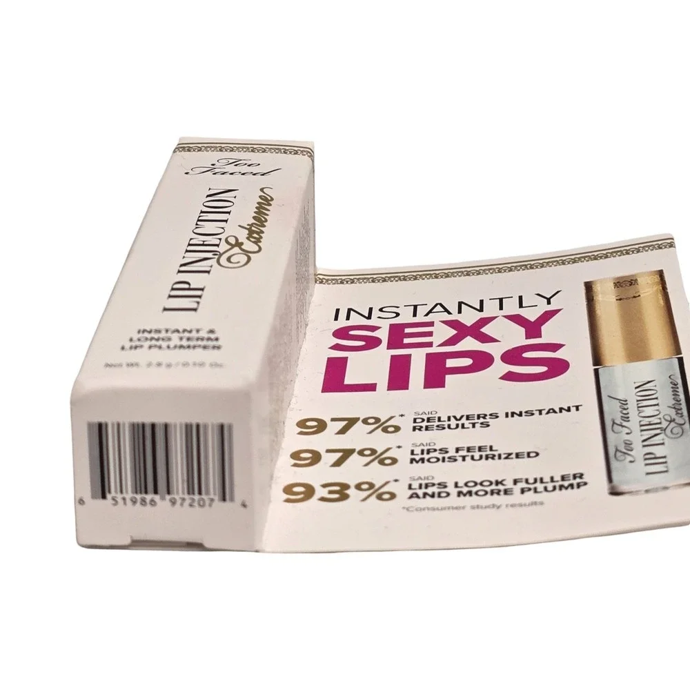 Too Faced Lip Injection Extreme Instant & Long Term Lip Plumper 2.8g 0.10 oz NEW